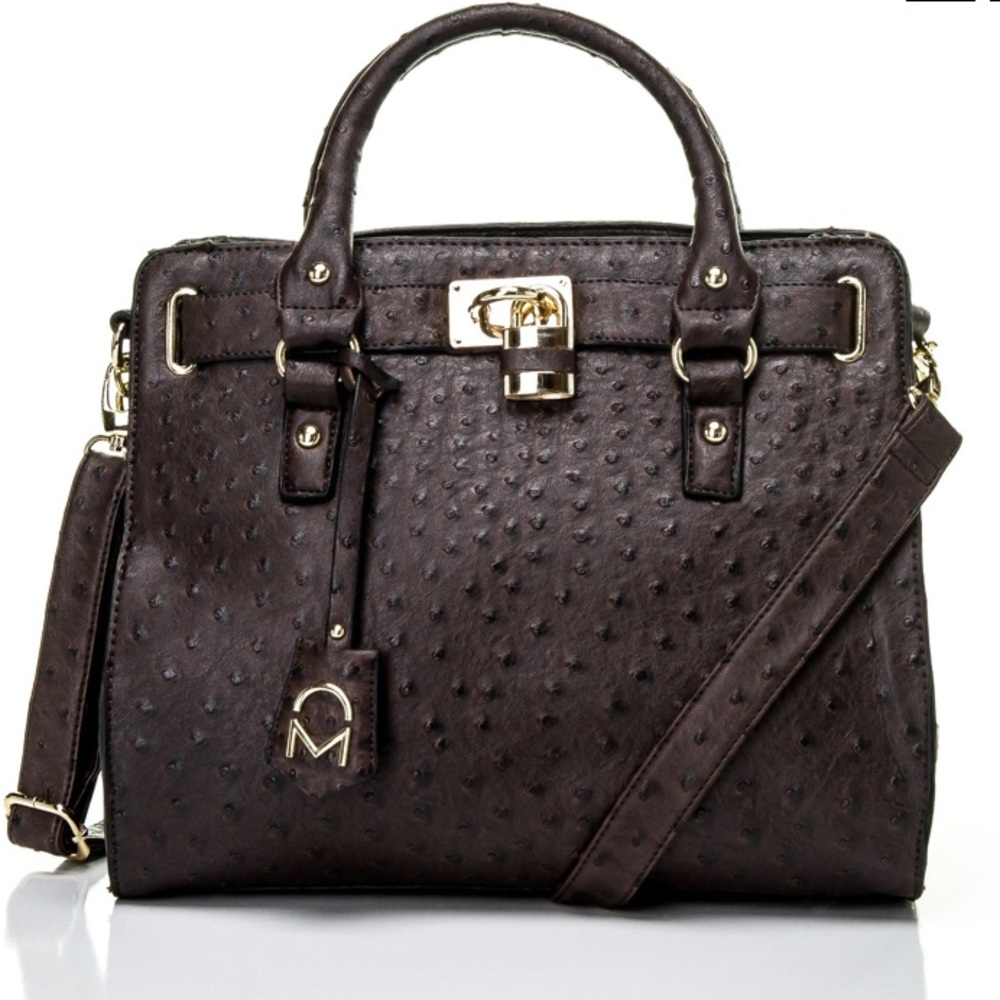 The Noble Ostrich Finish Temira Tote Bag